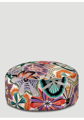 MissoniHome Passiflora Giant Large Pouf -  Furniture Orange One Size