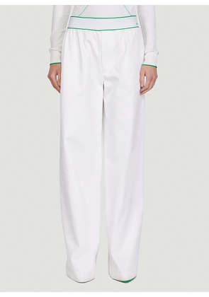 Bottega Veneta Tennis Pants - Woman Pants White S
