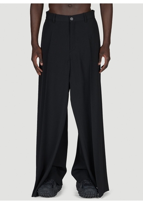 Balenciaga Tailored Double-front Suit Pants -  Pants Black S