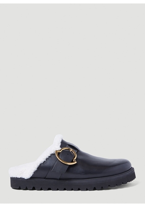 Moncler Bell Mules - Woman Slip Ons Black Eu - 41