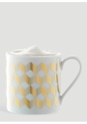 LSA International Chevron Mug -  Tea & Coffee Gold One Size