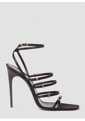 Saint Laurent Jerry High Heel Sandals - Woman Heels Black Eu - 36