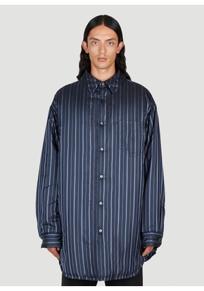Maison Margiela Padded Shirt - Man Shirts Navy Eu - 50