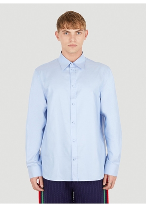 Gucci Boxy Shirt - Man Shirts Light Blue 17