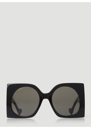 Gucci Gg1254s Square Sunglasses - Woman Sunglasses Black One Size