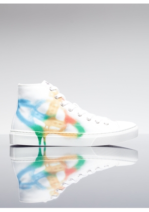 Vivienne Westwood Plimsoll High Top Sneakers - Woman Sneakers White Eu - 40