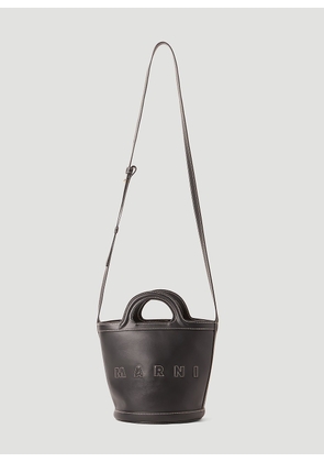 Marni Mini Bucket Shoulder Bag - Woman Shoulder Bags Black One Size