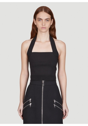 Dolce & Gabbana Knit Halter Top - Woman Tops Black It - 42
