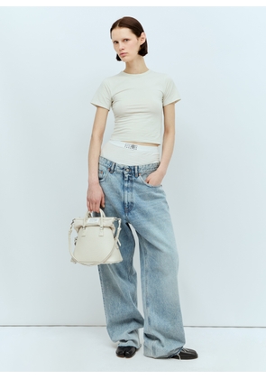 Maison Margiela 5ac Mini Handbag - Woman Handbags Grey One Size