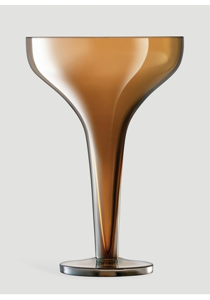 LSA International Set Of Two Epoque Champagne Saucer -  Glassware Brown One Size