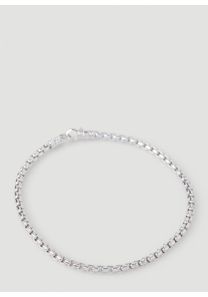 Tom Wood Box Chain Bracelet -  Jewellery Silver Us - 6.5