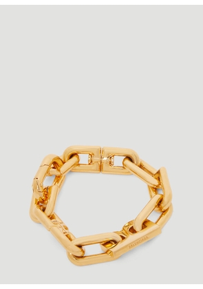 Balenciaga B Chain Thin Bracelet - Man Jewellery Black S