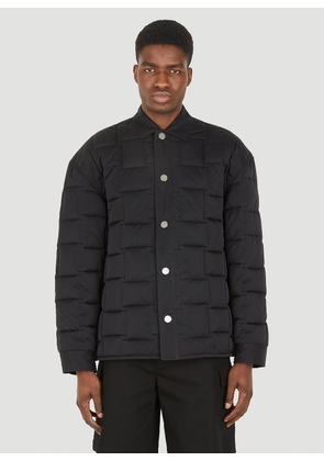Bottega Veneta Intreccio Technical Jacket - Man Jackets Black Xl