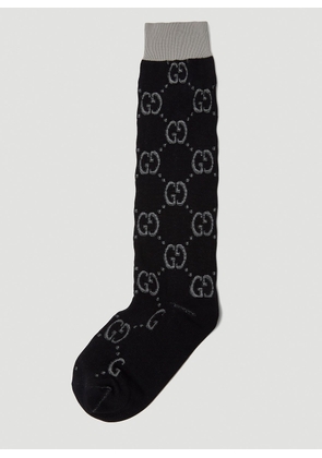Gucci Gg Techno Socks - Woman Socks Black M