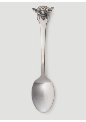 Gucci Set Of Two Bee Coffee Spoons -  Kitchen  Silver One Size