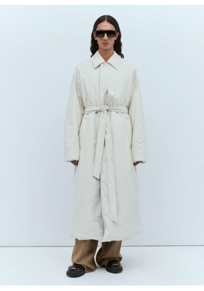 Gucci Lightweight Matte Coat - Man Coats Ivory It - 50