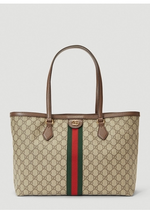 Gucci Ophidia Tote Bag - Woman Tote Bags Brown One Size
