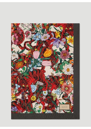 Gucci Flora Tiger Quilt -  Textiles Red One Size