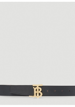 Burberry Tb Plaque Belt - Man Belts Black 105