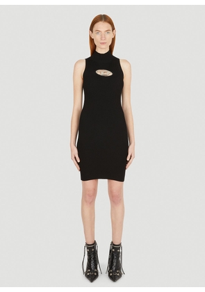 Diesel M-ica Dress - Woman Dresses Black L