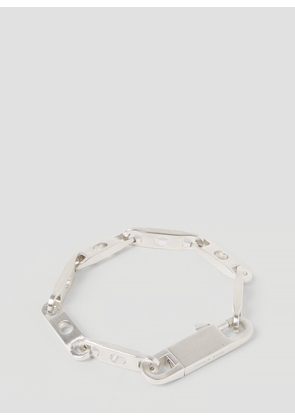 Rick Owens Chain Bracelet - Man Jewellery Silver One Size