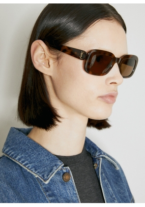 Saint Laurent Sl M130 Sunglasses - Woman Sunglasses Brown One Size