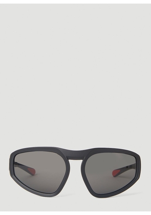 Moncler Pentagra Geometric Sunglasses -  Sunglasses Black One Size