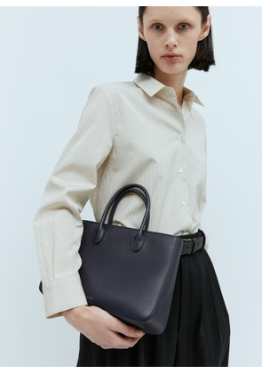 The Row Small E/w Day Luxe Tote Bag - Woman Tote Bags Black One Size