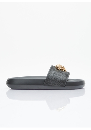 Versace Medusa Slides - Woman Slides Black Eu - 37