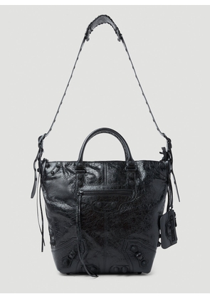 Balenciaga Le Cagole Medium Crossbody Bag - Man Crossbody Bags Black One Size