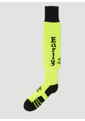 Aries x Umbro Early Modern Socks - Man Socks Yellow Eu 41 - 43