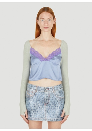 Diesel Taya Top - Woman Tops Blue M
