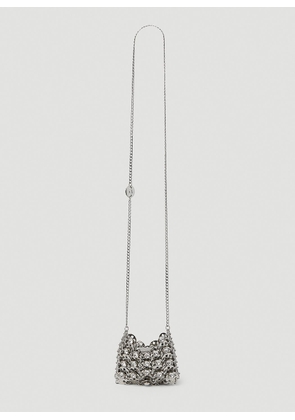 Paco Rabanne 1969 Micro Shoulder Bag - Woman Shoulder Bags Silver One Size
