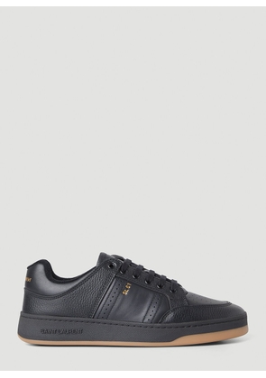 Saint Laurent Sl/61 Leather Sneakers - Man Sneakers Black Eu - 45