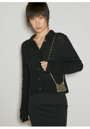 Paco Rabanne 1969 Micro Shoulder Bag - Woman Shoulder Bags Gold One Size