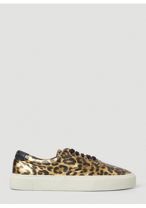 Saint Laurent Venice Sneakers - Woman Sneakers Gold Eu - 38