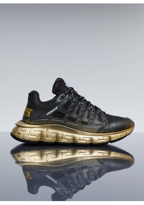 Versace Trigreca Sneakers - Man Sneakers Gold Eu - 45