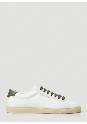 Saint Laurent Andy Low Top Sneakers - Woman Sneakers White Eu - 41