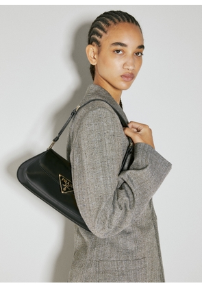 Prada Logo Plaque Baguette Shoulder Bag - Woman Shoulder Bags Black One Size