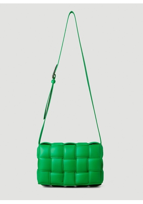 Bottega Veneta Padded Cassette Shoulder Bag  - Woman Shoulder Bags Green One Size
