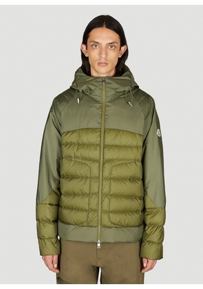 Moncler Gloas Short Down Jacket - Man Jackets Olive 4
