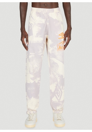 Aries x Umbro Pro 64 Trackpants - Man Track Pants Beige L