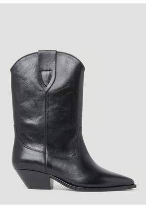 Isabel Marant Duerto Leather Cowboy Boots - Woman Boots Black Eu - 40
