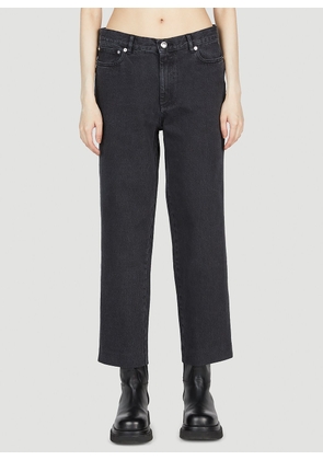 A.P.C. New Sailor Jeans - Woman Jeans Black 30