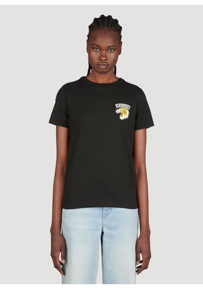 Kenzo Tiger Varsity T-shirt - Woman T-shirts Black S