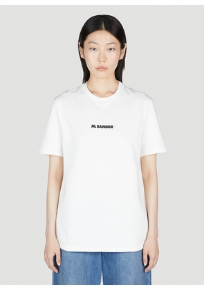 Jil Sander+ Logo T-shirt - Woman T-shirts White Xs