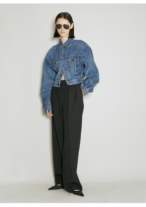 Saint Laurent 80's Denim Jacket - Woman Jackets Denim Fr - 38