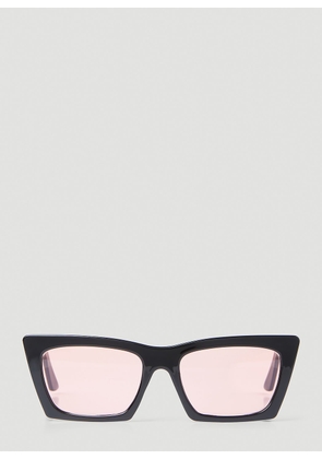 Clean Waves Type 4 Cat Eye Sunglasses -  Sunglasses Black One Size