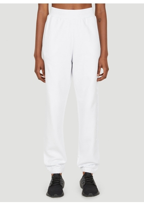 Moncler Logo Embroidered Track Pants - Woman Track Pants White S