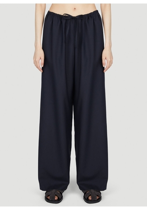 The Row Barrie Pants - Woman Pants Blue Us - 08